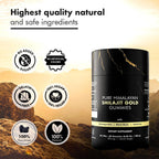 Gomas de Shilajit Mineral IT 30 gomas