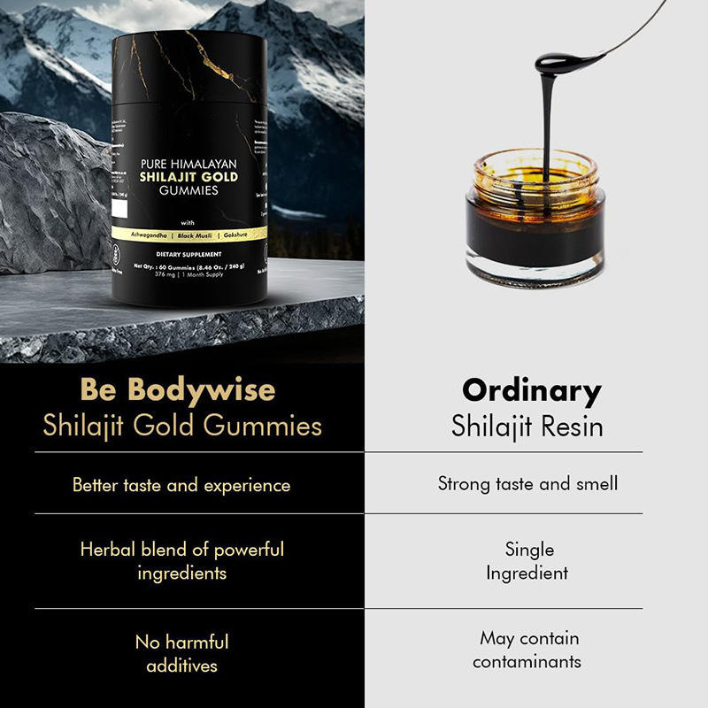 Gomas de Shilajit Mineral IT 30 gomas