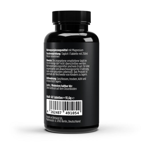 Magnesium 4-fold complex - 60 vegan tablets